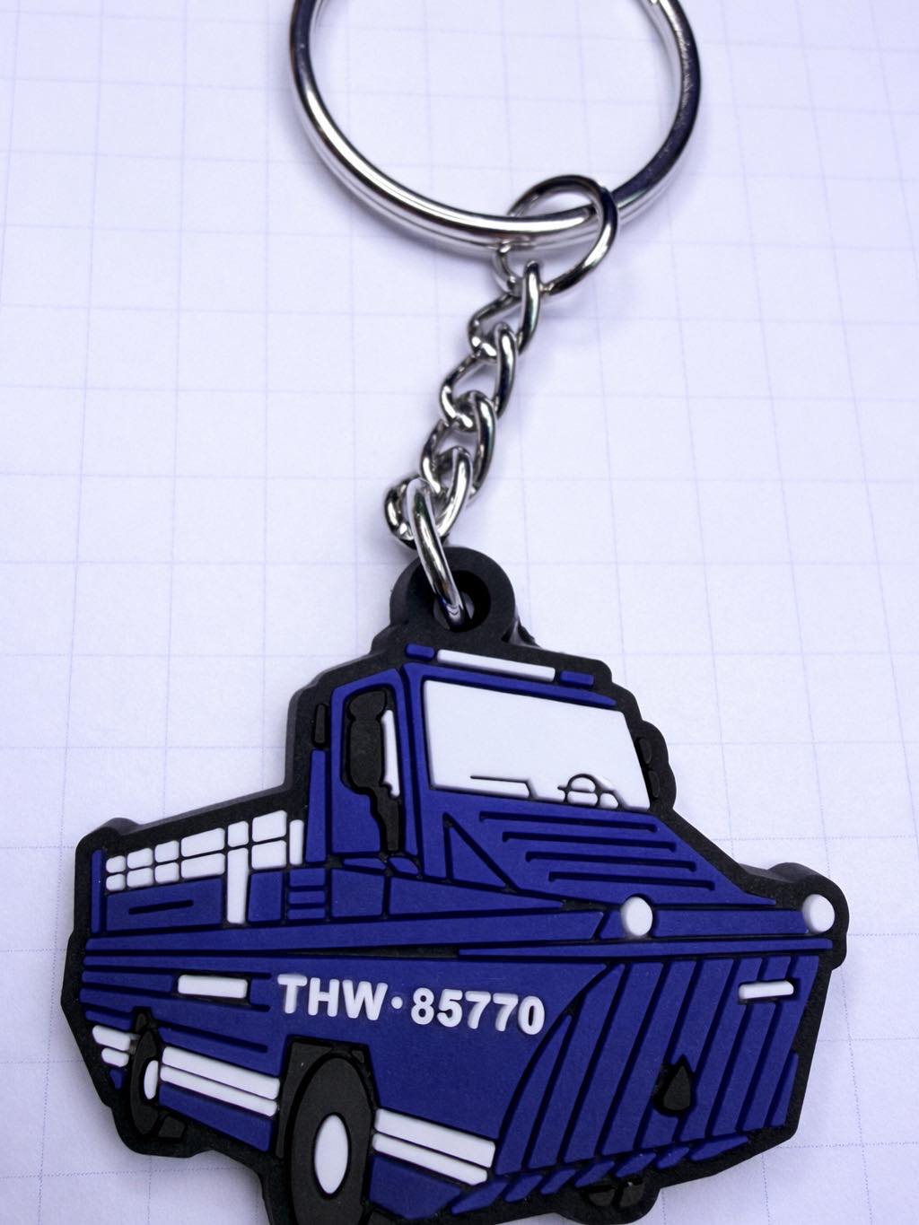 Schlüsselanhänger Rubber PVC Wunschfahrzeug