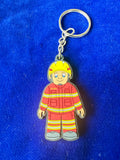 Schlüsselanhänger Rubber PVC DLRG