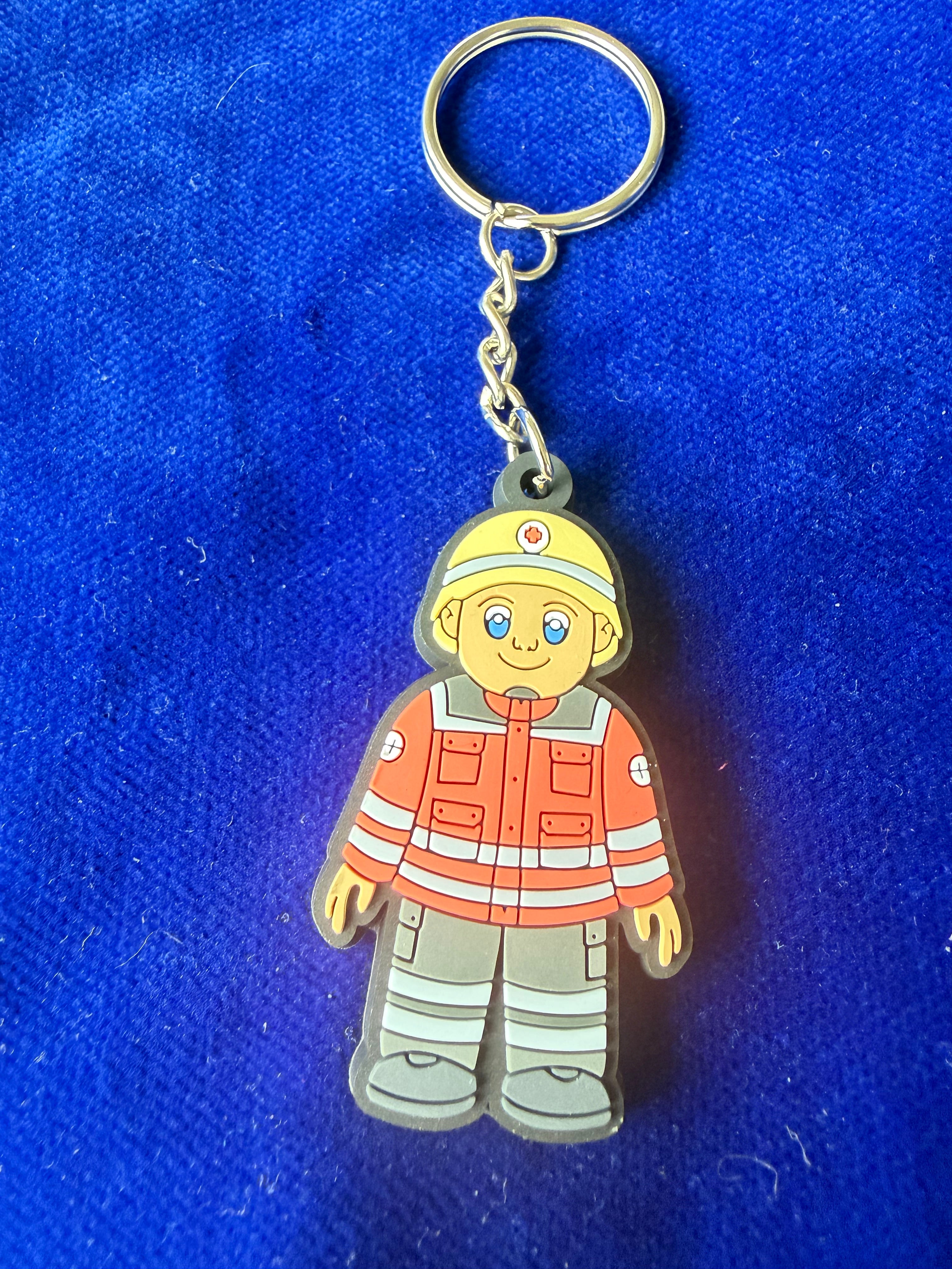 Schlüsselanhänger Rubber PVC DRK