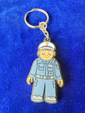 Schlüsselanhänger Rubber PVC Bundespolizei
