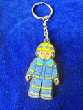 Schlüsselanhänger Rubber PVC THW Jugend