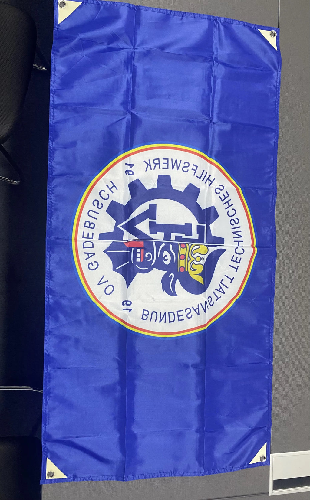 individuell gestaltete Flagge