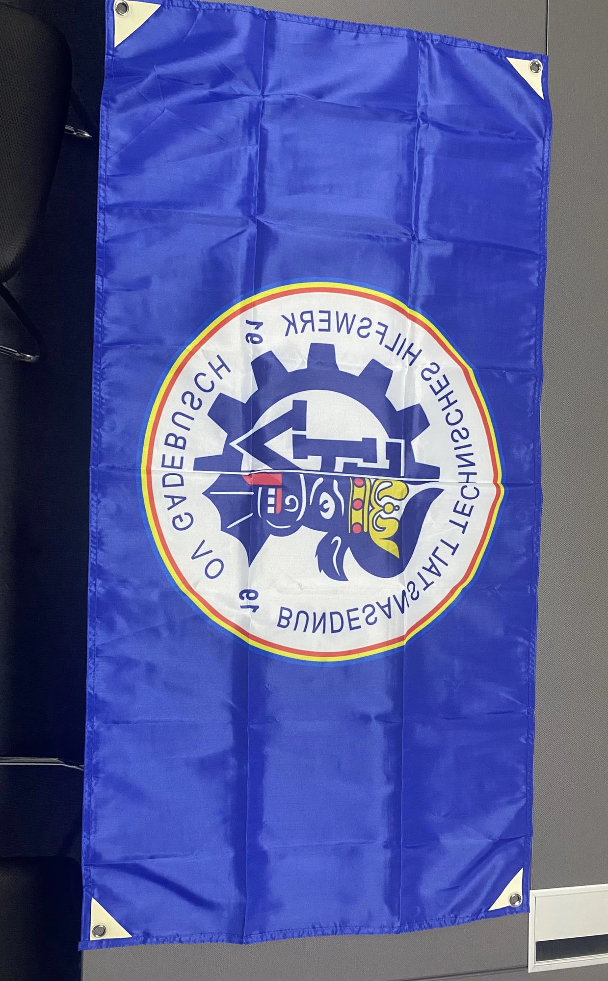 individuell gestaltete Flagge
