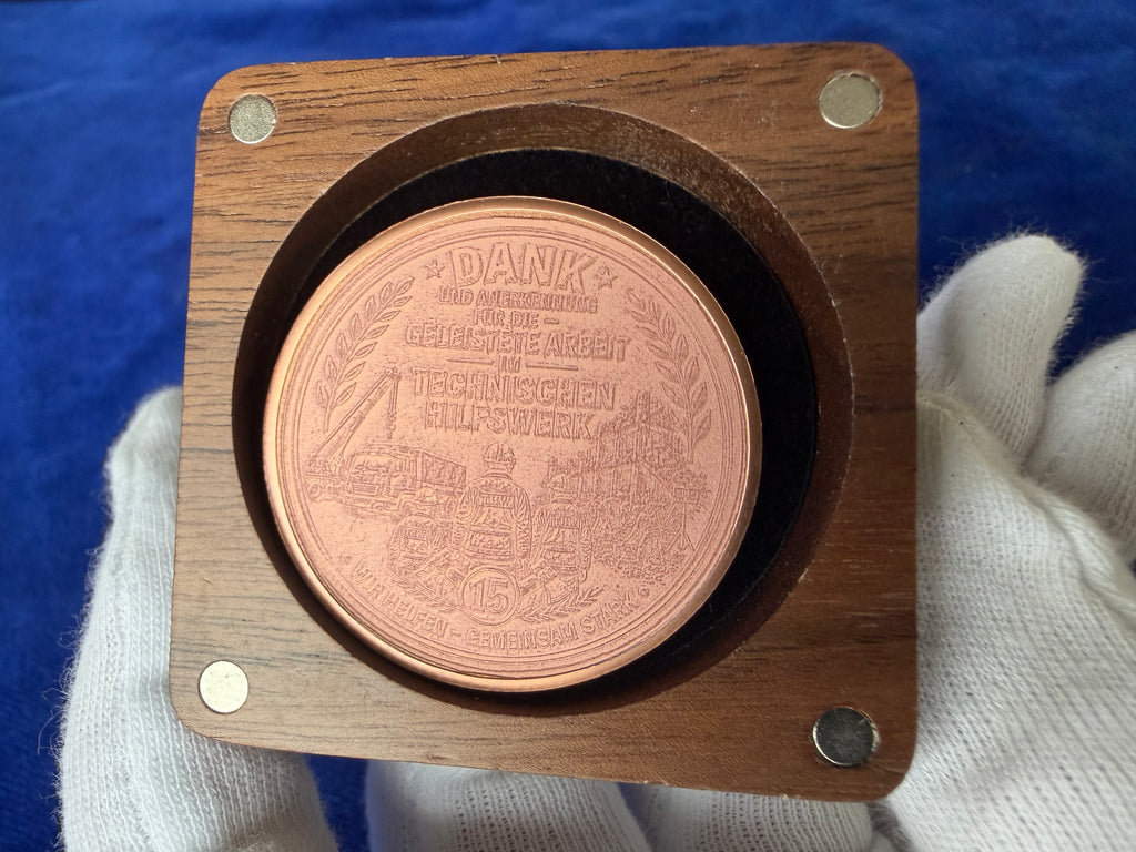 Individuelle Gedenkcoins aus reinem Kupfer – Erinnerung, Anerkennung & Wertschätzung in besonderer Form