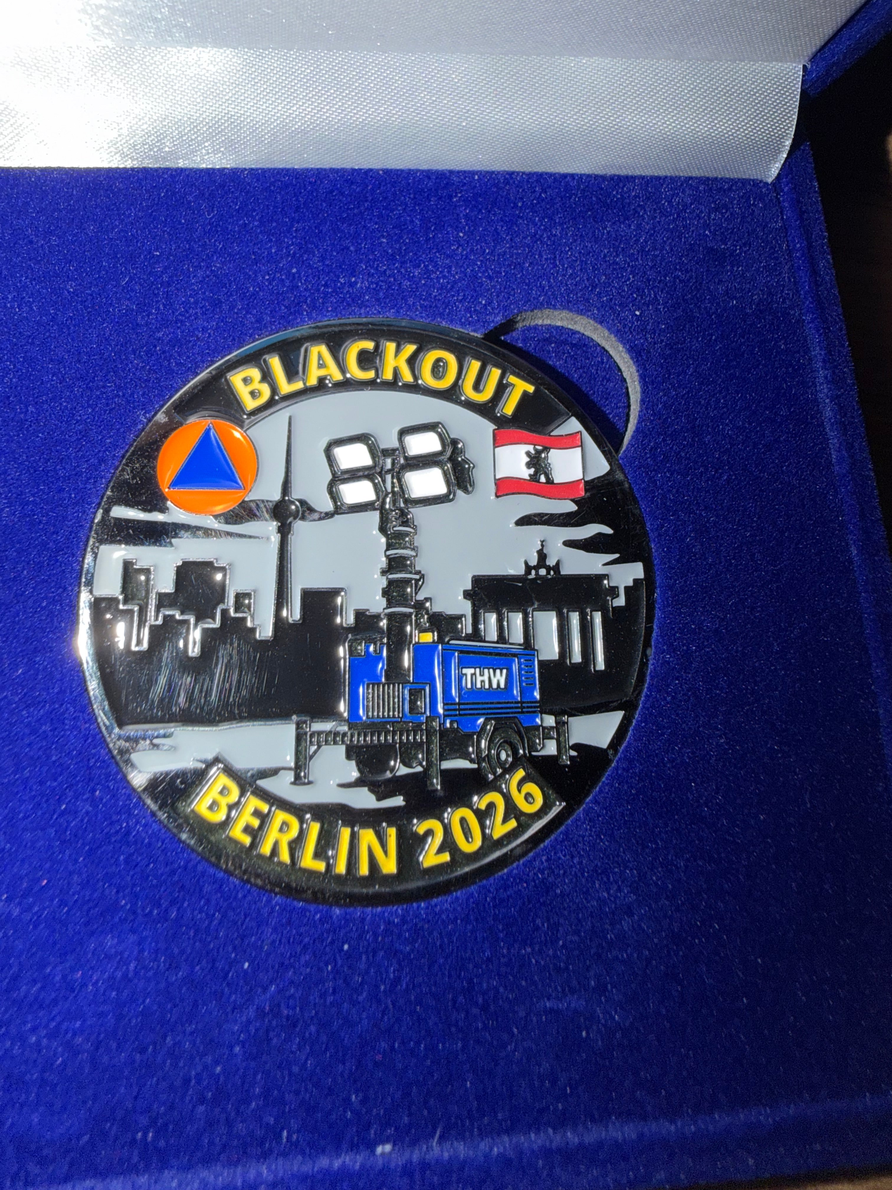 BLACKOUT BERLIN 2026 – Premium Collector Coin