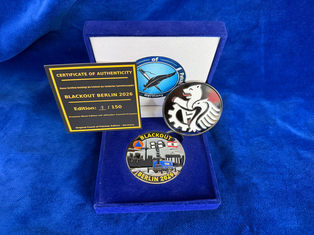 BLACKOUT BERLIN 2026 – Premium Collector Coin