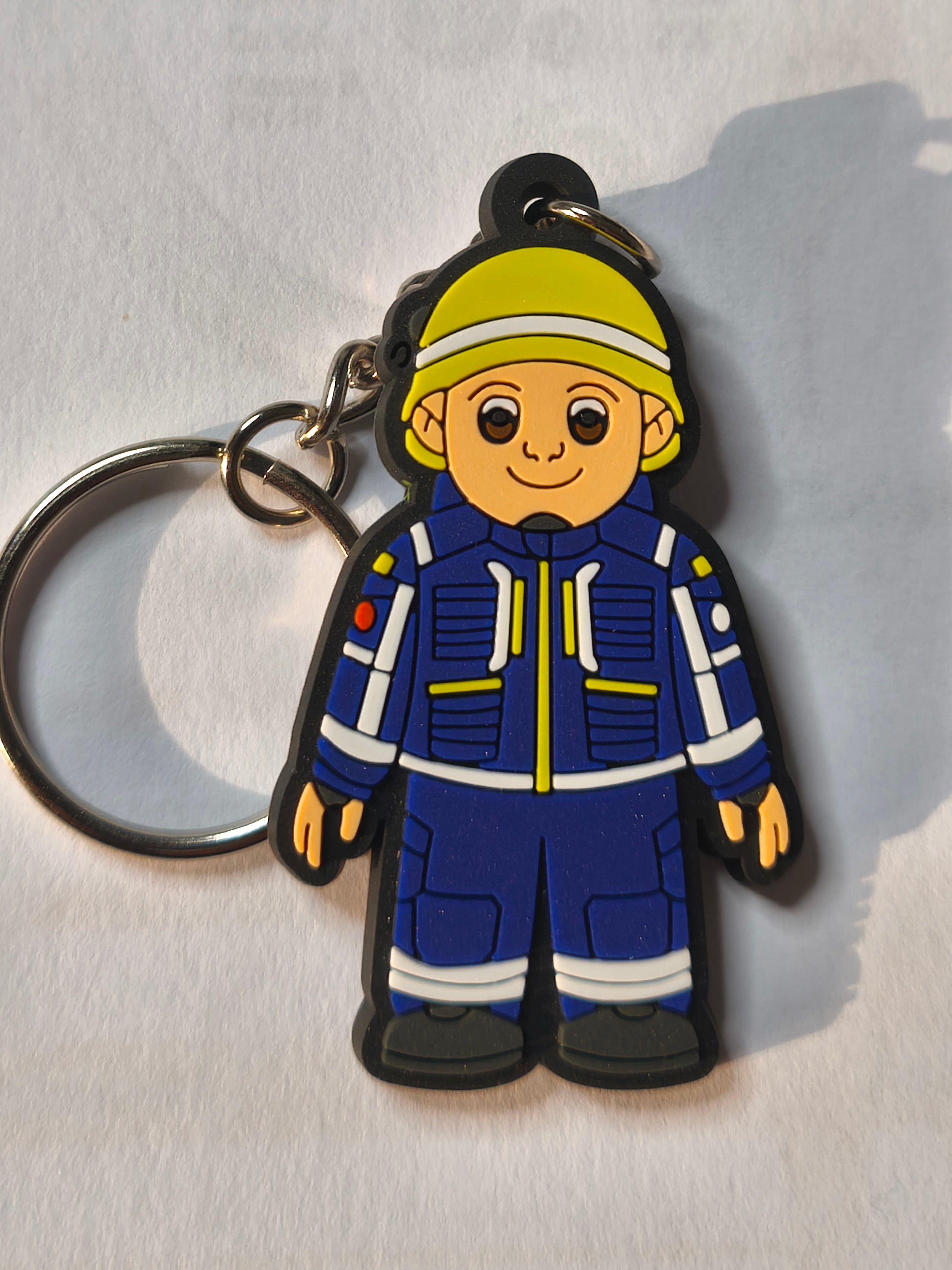 Schlüsselanhänger THW – PVC Rubber