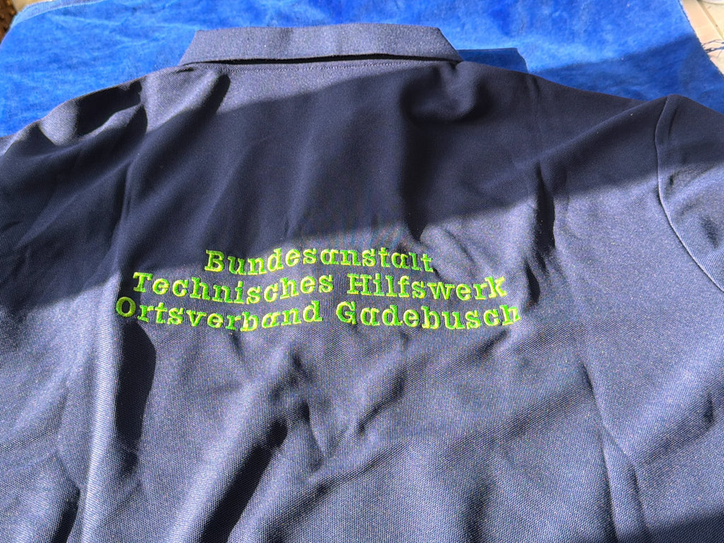 Polohemden individuell bestickt